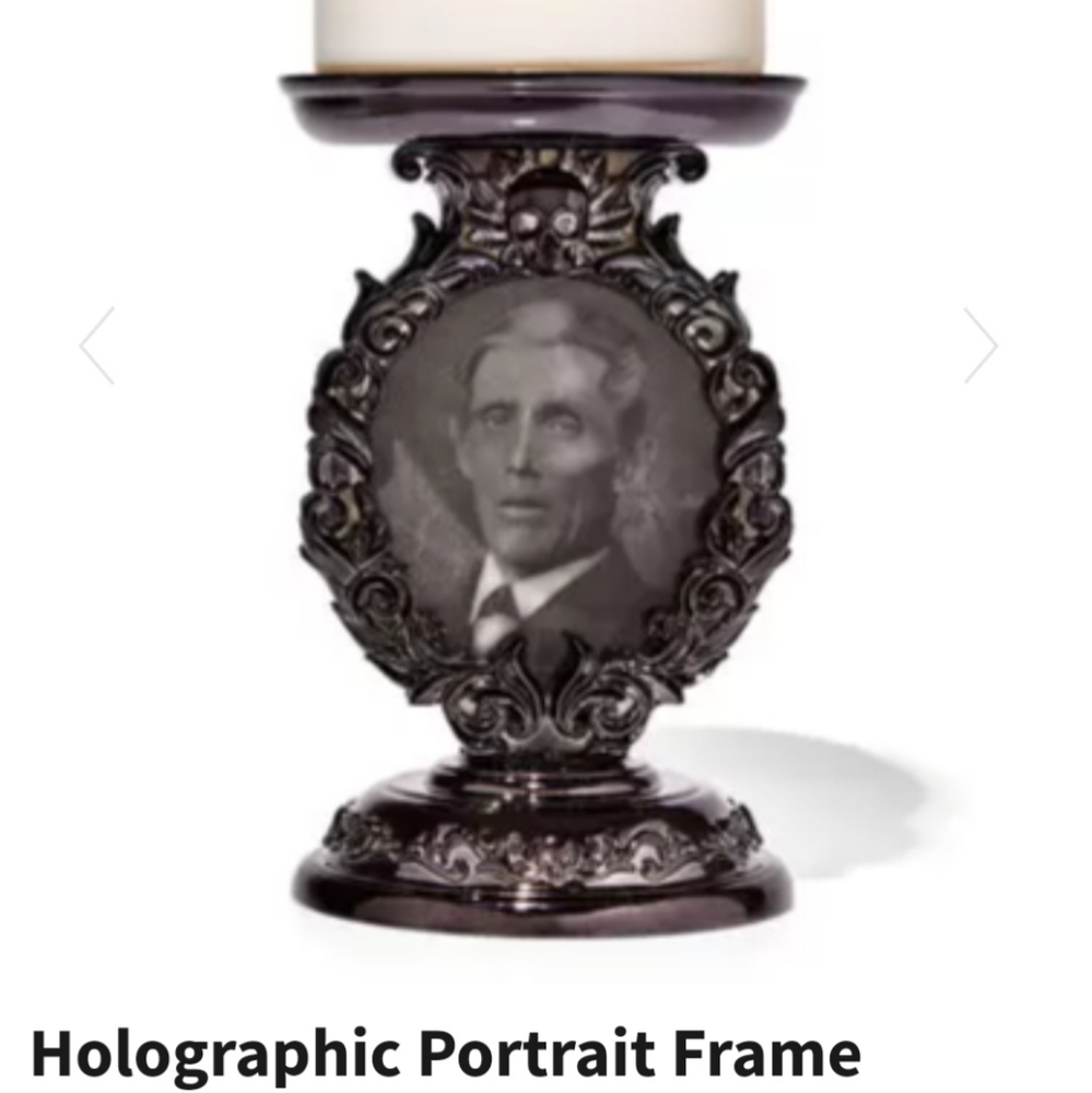 Bath & Body Works Holographic Potrait Frame Candle Holder - Picture 3 of 5
